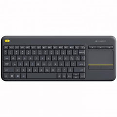 Logitech K400 Plus Tv teclado RF inalámbrico QWERTY Espaol Negro