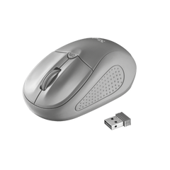 Trust Wireless Mouse Primo - Grey (sensor Optico De 1.000 - 1.600 Ppp Reales) (Ratón) Trust