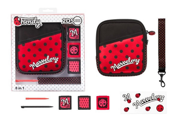 Indeca Kit De Accesorios 8 En 1 Trendy (2DS) Indeca