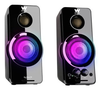 Woxter Big Bass 95 RGB De 2 vías Negro Alámbrico 20 W