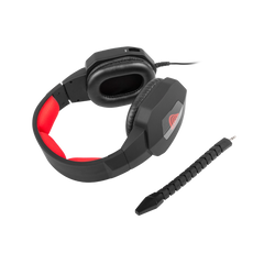 Auriculares Gaming Genesis Argon 400 2.0 Mini Jack Negro-rojo