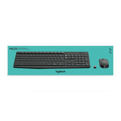 Logitech MK235 teclado Ratón incluido USB QWERTY Espaol Gris