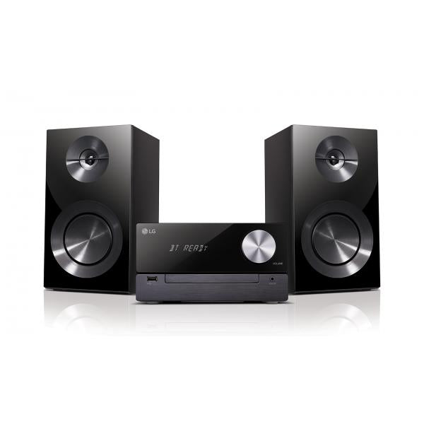 Lg CM2460 sistema de audio para el hogar Microcadena de música para uso doméstico 100 W Negro