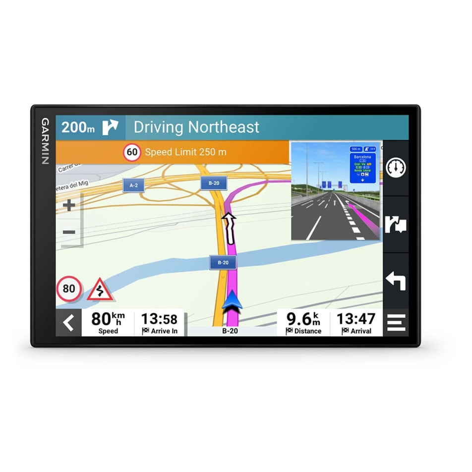 Garmin DriveSmart 86 MT-S navegador Fijo 20,3 cm (8") TFT Pantalla táctil 295,2 g Negro