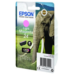 Cartucho tinta epson t242640 magenta claro para epson xp - 750 c13t24264010 - elefante