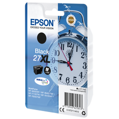 Epson Alarm clock Singlepack Black 27XL DURABrite Ultra Ink