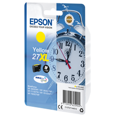 Epson Alarm clock Singlepack Yellow 27XL DURABrite Ultra Ink