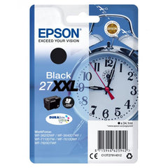 Epson Alarm clock Singlepack Black 27XXL DURABrite Ultra Ink