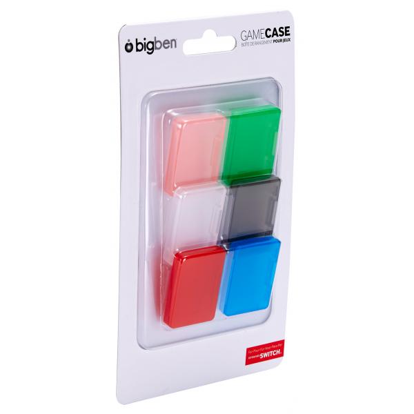 Bigben Game Case (set De 6 Cajas Para Cartuchos) (Switch Funda) Nacon