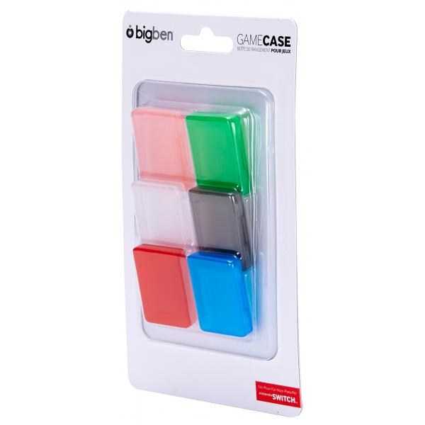 Bigben Game Case (set De 6 Cajas Para Cartuchos) (Switch Funda) Nacon