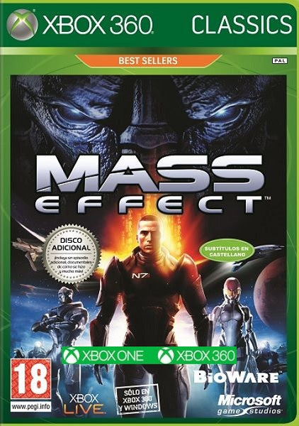 Mass Effect (classics) (xbox One) Xbox 360