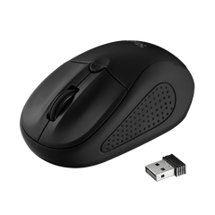 Trust Wireless Mouse Primo - Matte Black (sensor Optico De 1.000 - 1.600 Ppp Reales) (Ratón) Trust