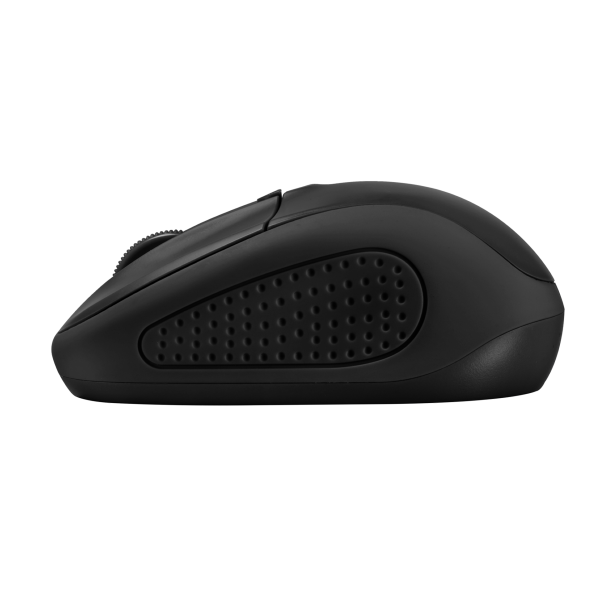 Trust Wireless Mouse Primo - Matte Black (sensor Optico De 1.000 - 1.600 Ppp Reales) (Ratón) Trust