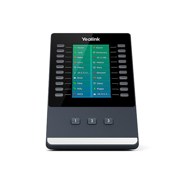 Yealink EXP50 IP módulo adicional (add-on) Negro, Gris 23 botones