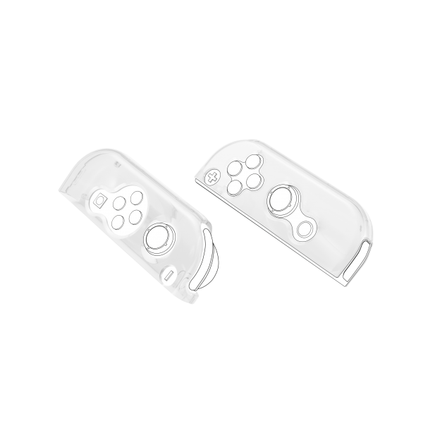 Bigben Polycarbonate Cases For Joy-con (set Of 2) (Switch Funda) Nacon