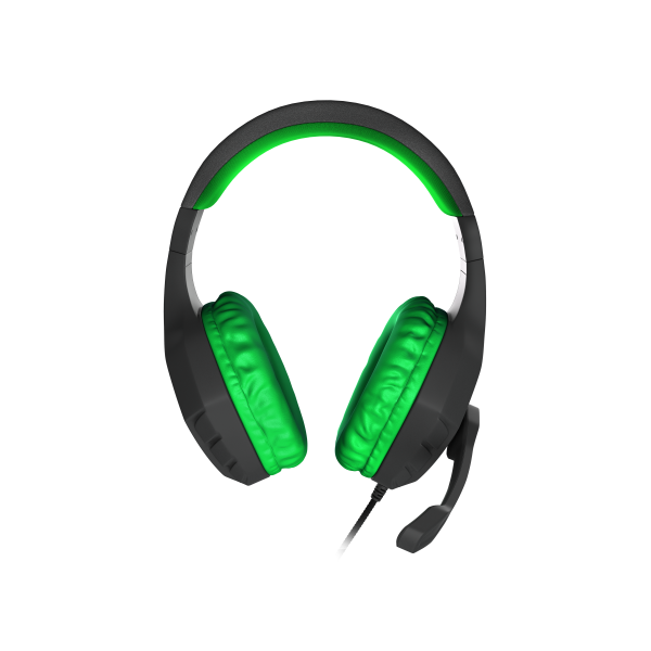 Auriculares Gaming Genesis Argon 200 2.0 Mini Jack Negro-verde