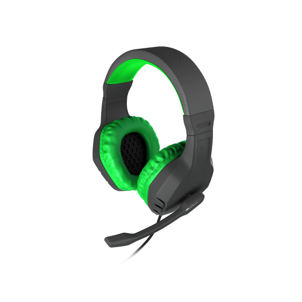 Auriculares Gaming Genesis Argon 200 2.0 Mini Jack Negro-verde