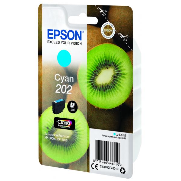 Cartucho tinta epson singlepack 202 cian