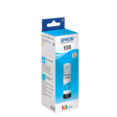 Epson 106 EcoTank Cyan ink bottle