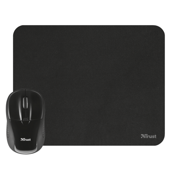 Trust Wireless Mouse Mouse Pad Primo - Black (sensor Optico De 1.000 - 1.600 Ppp Reales) (Ratón) Trust