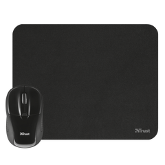 Trust Wireless Mouse Mouse Pad Primo - Black (sensor Optico De 1.000 - 1.600 Ppp Reales) (Ratón) Trust