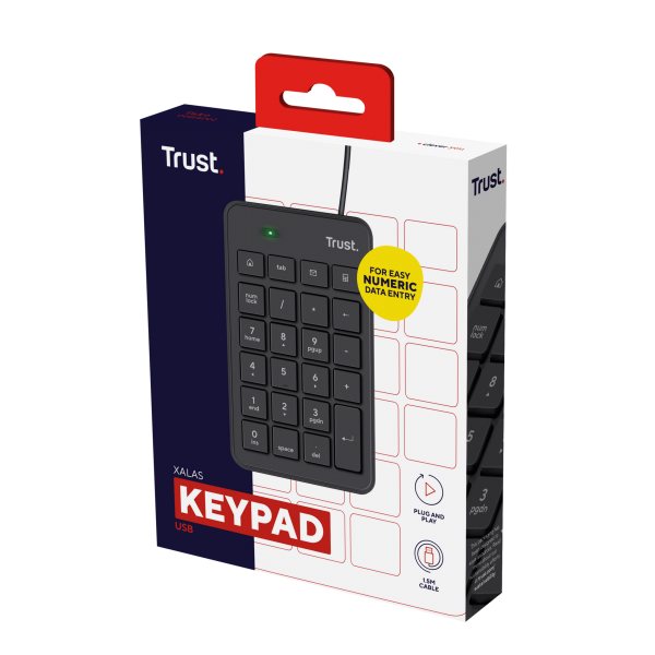 Trust Xalas Usb Numeric Keypad (Teclado) Trust