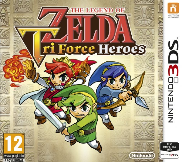 The Legend Of Zelda:tri Force Heroes (3DS) Nintendo