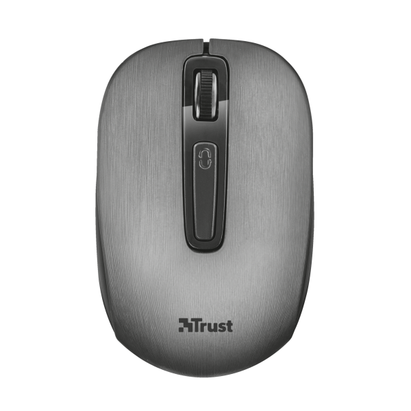 Trust Wireless Mouse Aera - Grey (sensor Optico De 800 - 1.600 Ppp Reales) (Ratón) Trust