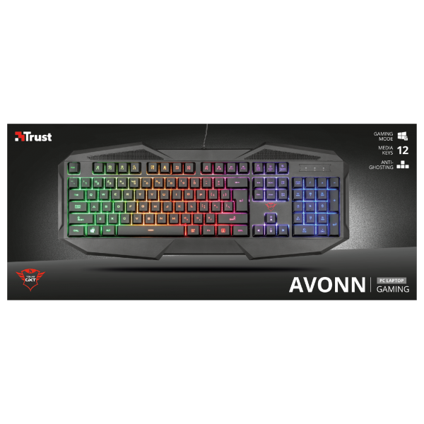 Trust Avonn Gaming Keyboard Gxt 830-rw (spain) (Teclado) Trust