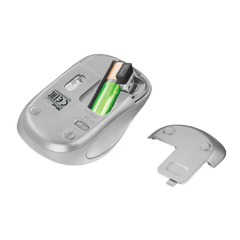 Trust Wireless Mouse Yvi Fx - White (sensor Optico De 800 - 1.600 Ppp Reales) (Ratón) Trust