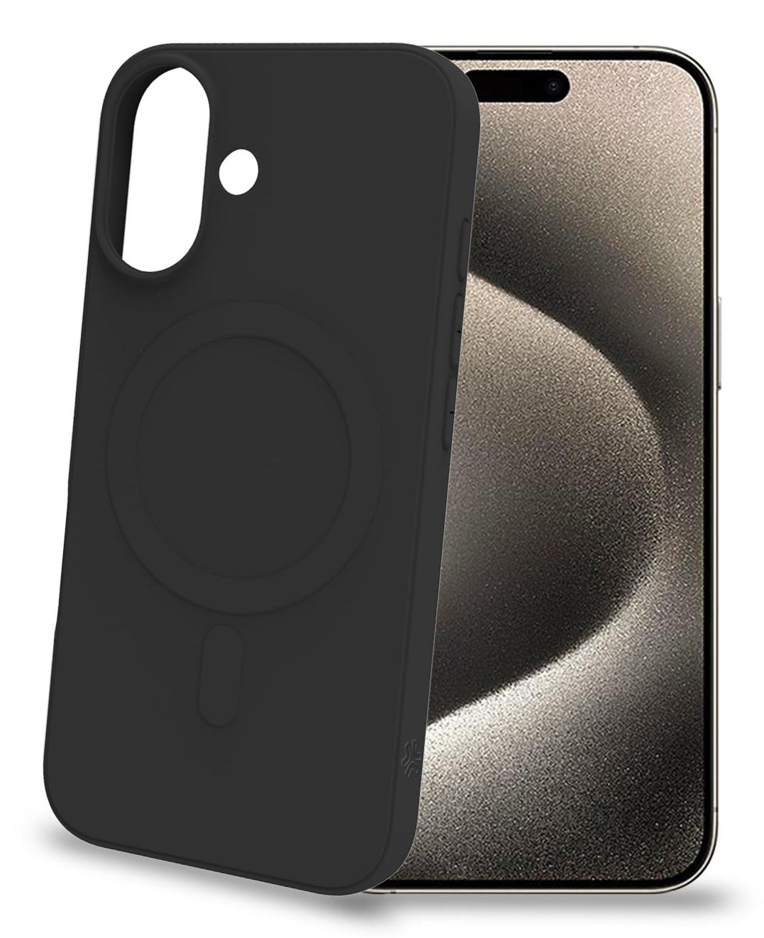 Celly CROMOMAG1078BK funda para teléfono móvil 15,5 cm (6.1") Negro