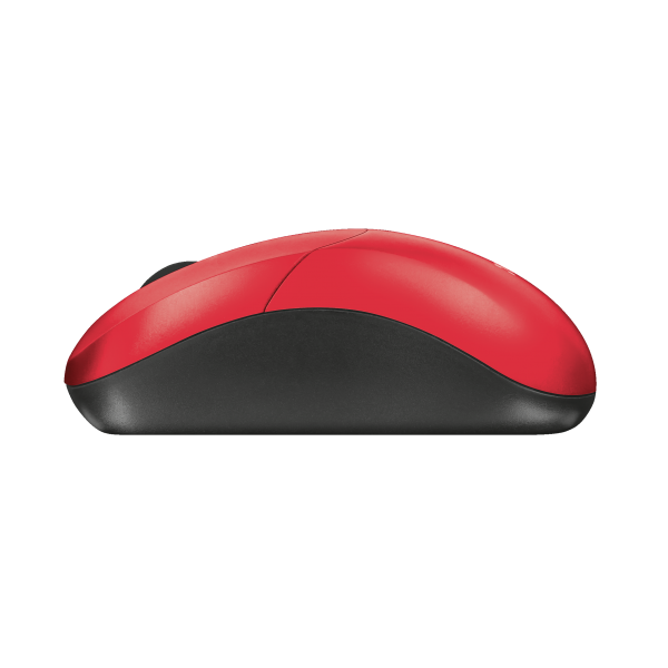 Trust Wireless Mouse Inu - Red (sensor Optico De 1.000 Ppp Reales) (Ratón) Trust