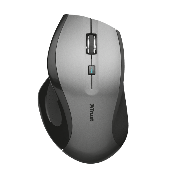 Trust Wireless Mouse Maxtrack - Black/grey (sensor Optico De 800 - 1.600 Ppp Reales) (Ratón) Trust