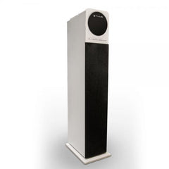 Talius altavoz torre Nina 60W con bluetooth, radio FM, USB, SD y mando a distancia white