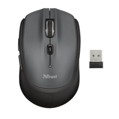 Trust Nona Wireless Compact Mouse Black (sensor Optico De 800 - 1.600 Ppp Reales) (Ratón) Trust