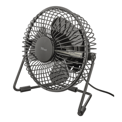 Trust Victu Usb Desk Fan With Led Clock (Ventilador) Trust