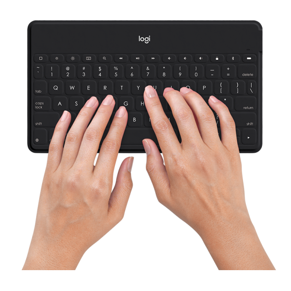 Logitech Keys-To-Go Negro Bluetooth AZERTY Francés