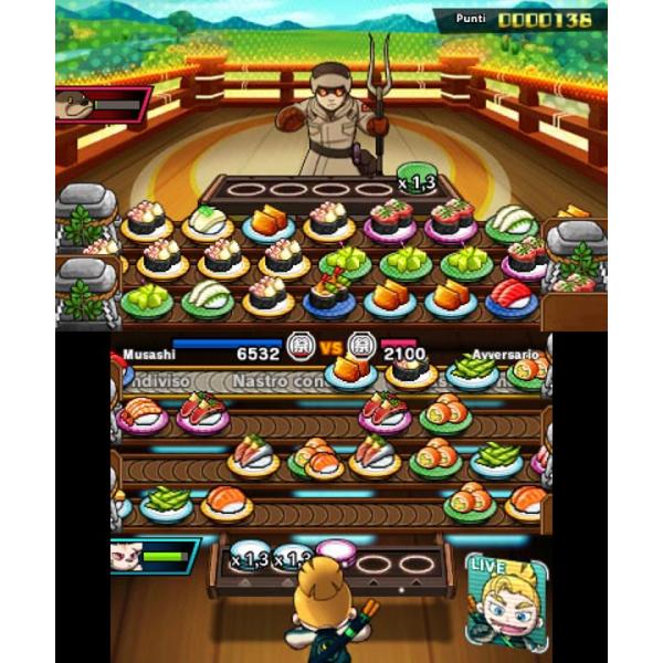 Sushi Strkier:the Way Of Sushido (3DS) Nintendo