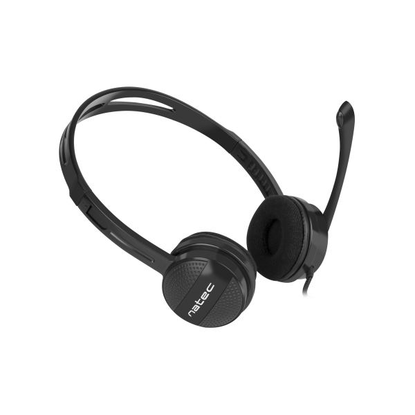 Auriculares Natec Canary Con Microfono Negros