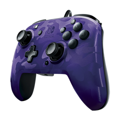 Pdp Faceoff Deluxe + Audio Wired Controller Purpura (Switch Mando) Pdp