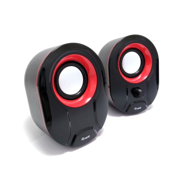 Equip 245332 altavoz Negro, Rojo Alámbrico 3 W