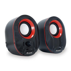 Equip 245332 altavoz Negro, Rojo Alámbrico 3 W