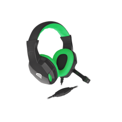 Auriculares Gaming Genesis Argon 100 2.0 Mini Jack Negro-verde