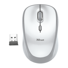 Trust Yvi Wireless Mouse White (blanco) (sensor Optico De 800 - 1.600 Ppp Reales) (Ratón) Trust