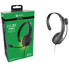 Pdp Wired Headset Lvl 30 (gris) (Xbox One #Category3) Pdp