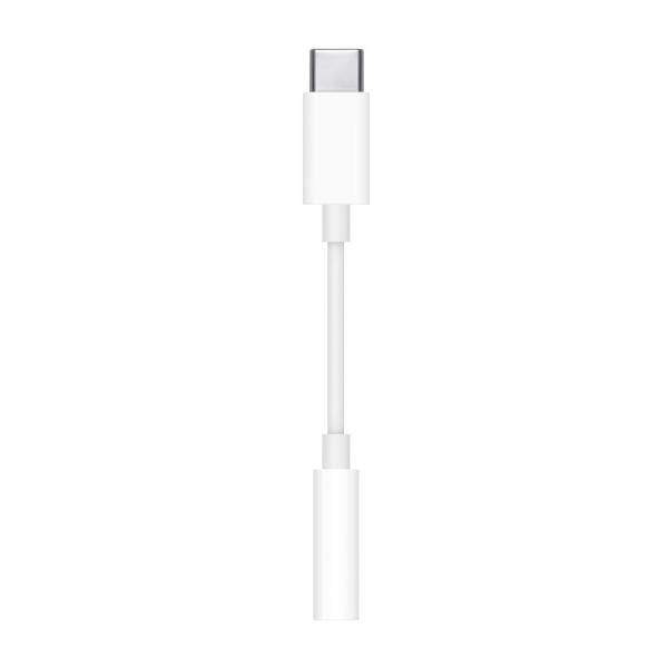 Aisens Conversor USB-C a audio estilo Apple, USB-C/M-Jack 3.5/H, Blanco, 15 cm