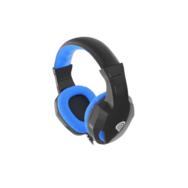 Auriculares Gaming Genesis Argon 100 2.0 Mini Jack Negro-azul