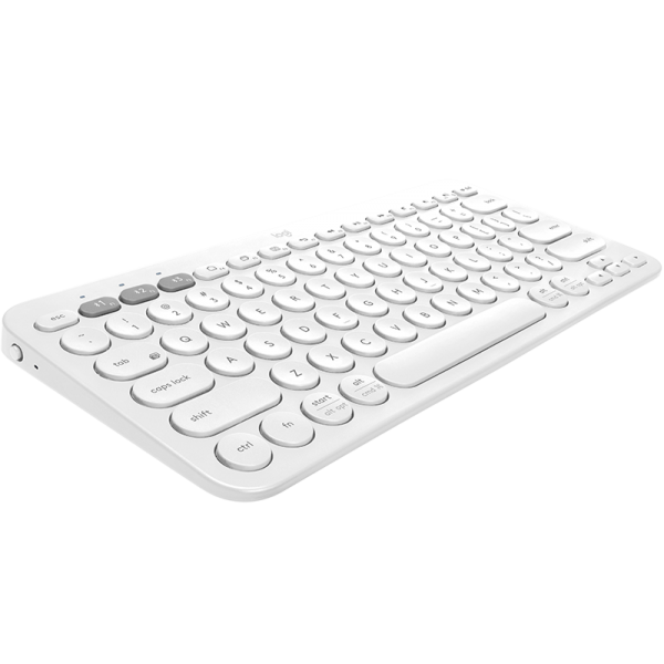 Logitech K380 Multi-Device teclado Universal Bluetooth QWERTZ Espaol Blanco