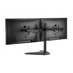 Equip Soporte de sobremesa económico para dos monitores de 17"-32