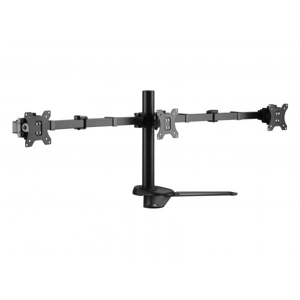 Equip 650125 Soporte de sobremesa articulado para tres monitores de 17"-27